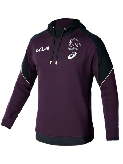 NRL Brisbane Broncos Team Purple Pullover Hoodie