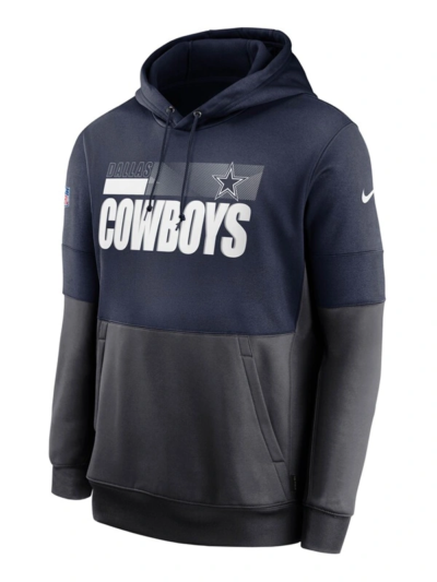 Dallas Cowboys Sideline Impact Performance Pullover Hoodie