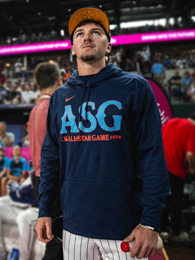 Nike All-Star Game Player Blue Pullover Hoodie