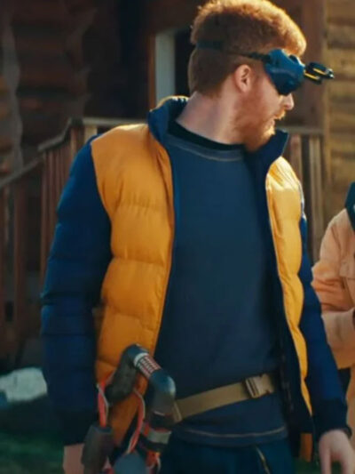 Kevin Michael Martin Bolt From The Blue 2024 Puffer Zipper Jacket