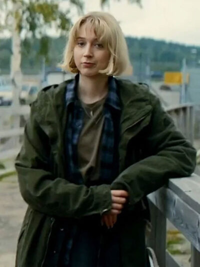 Maisie Ayres Get Away 2024 Green Cotton Jacket