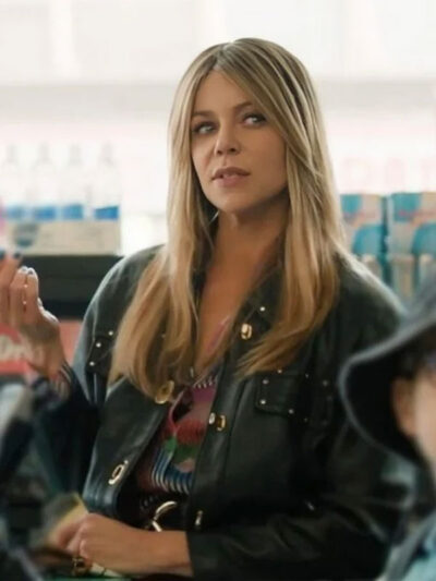 Morgan High Potential S01 Black Leather Jacket