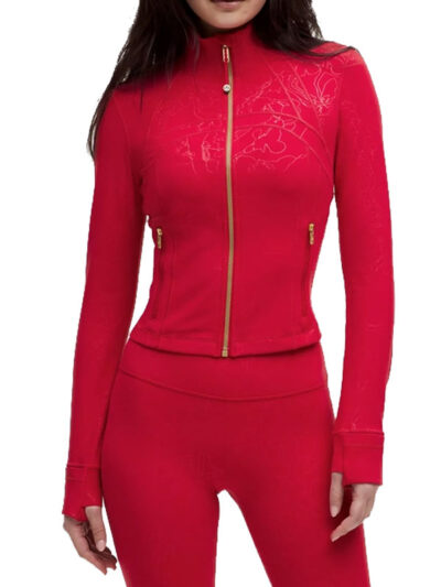 Lululemon Lunar New Year Define Pink Zipper Jacket