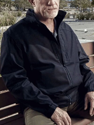 Mike Ehrmantraut Better Call Saul S02 Black Cotton Jacket