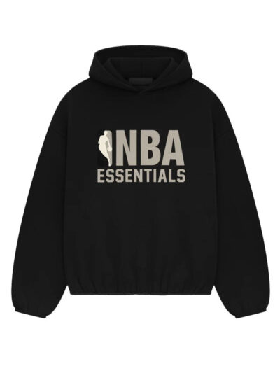NBA Essentials Black Pullover Fleece Hoodie