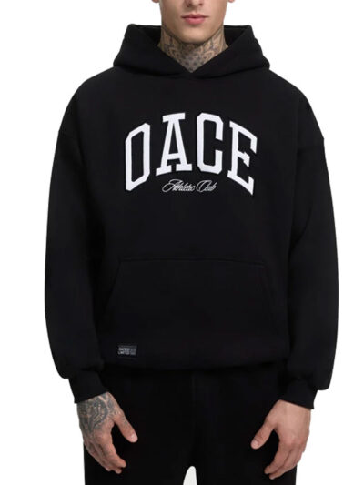 Oace Athletic Club Black Fleece Pullover Hoodie