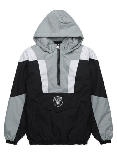 Starter Raiders Half-Zipper Polyester Jacket