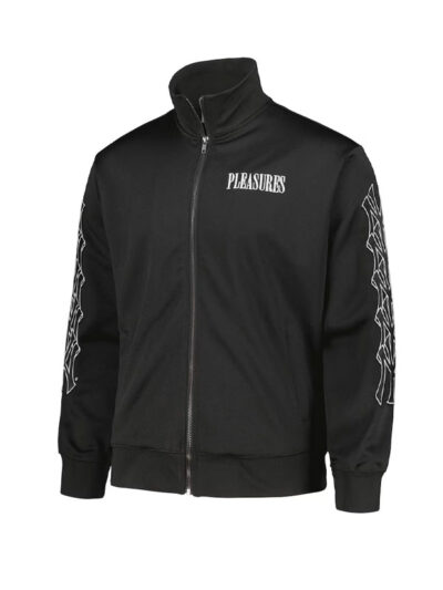 MLB New York Yankees Pleasures Pitcher Black Track Jacket